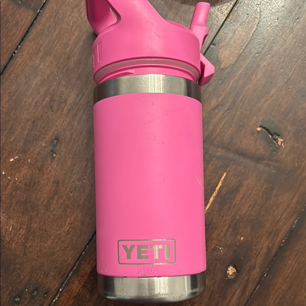 YETI Pink Stainless Steel 12oz Jr Rambler Kids Bottle